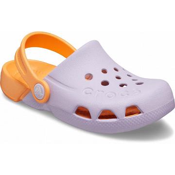 Zuecos Crocs Electro Niña Morados | Mexico 1539TCEV